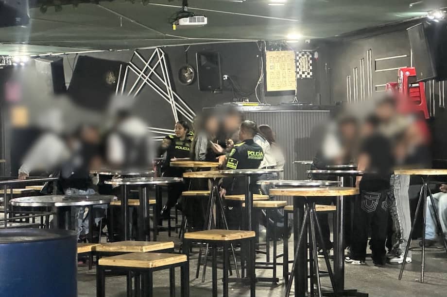 Al interior del lugar, los uniformados hallaron a 47 menores de edad, con edades entre los 9 y 17 años.