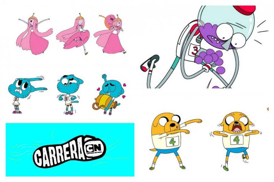 Ganadores de invitación a la Carrera Cartoon Network