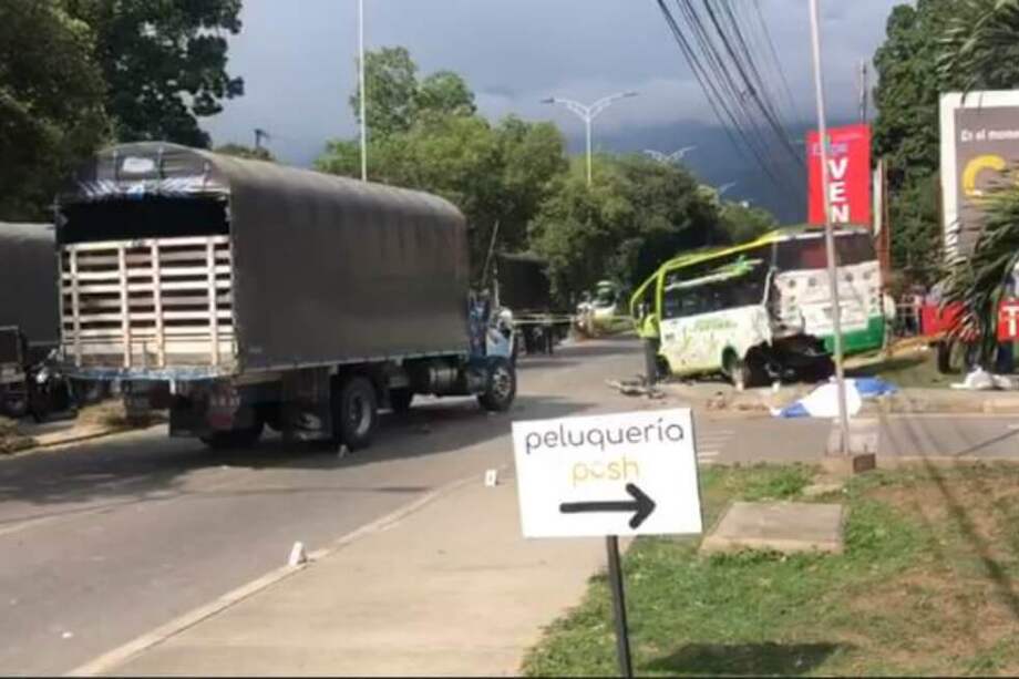 La menor fue trasladada a un centro asistencial debido a la gravedad de sus heridas.
/ Captura de vídeo Oro noticias