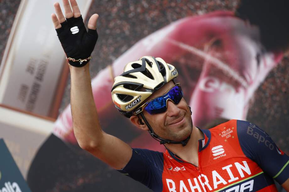 Nibali ya ha sido campeón del Giro en dos ocasiones. / AFP