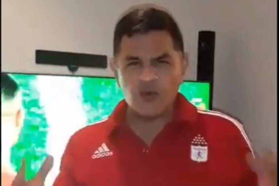 El mandatario hizo un llamado a los hinchas del América para que se aíslen y así protejan de cualquier contagio a sus familiares.