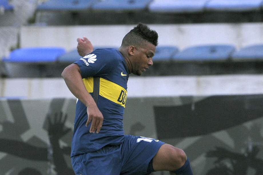Frank Fabra, lateral de Boca Juniors. / AFP