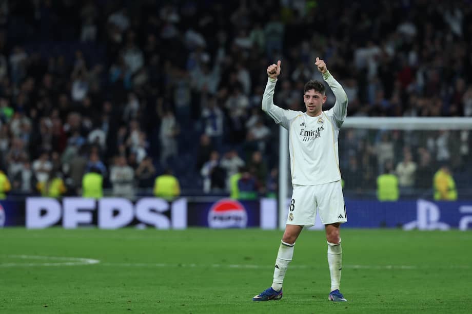 Fede Valverde, jugador de Real Madrid.