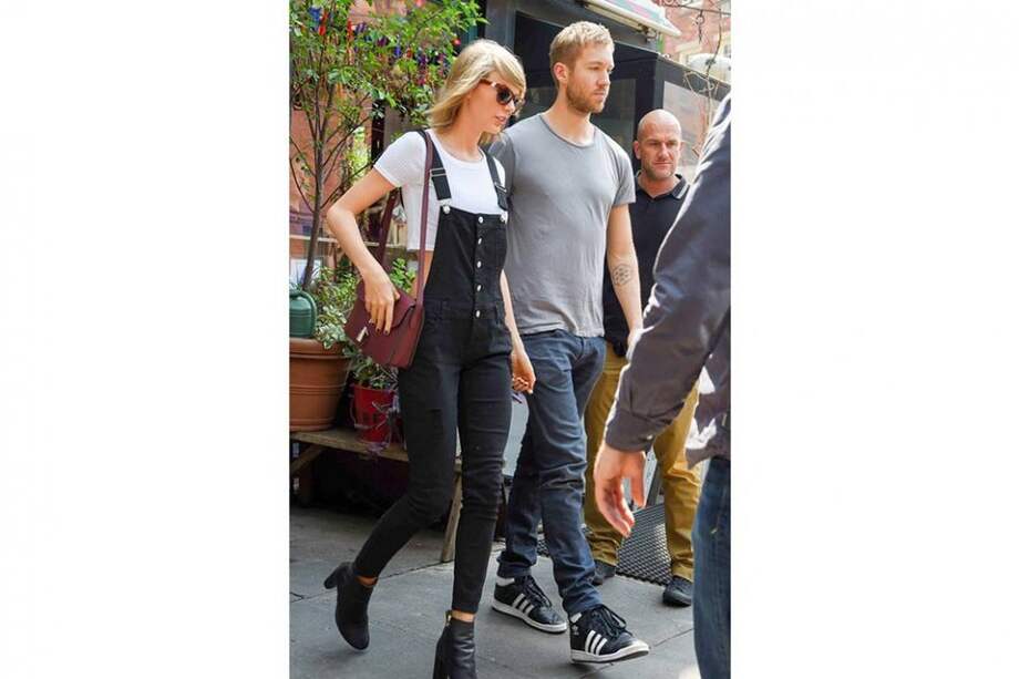 Taylor Swift y Calvin Harris. / Bang Showbiz