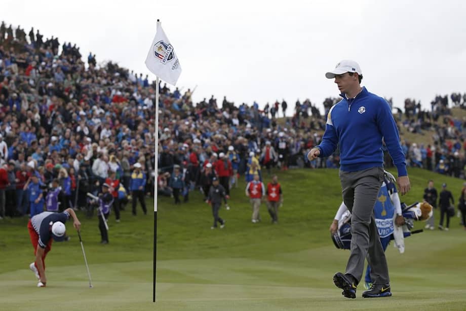 Rory McIlroy se convirtió en el tercer europeo que es designado Jugador del Año en el PGA Tour. //AFP