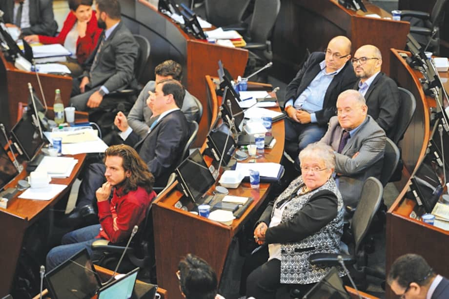 Los representantes de Voces de Paz y Reconciliación llegaron la semana pasada al Congreso para velar por la buena implementación de los acuerdos. / Gustavo Torrijos