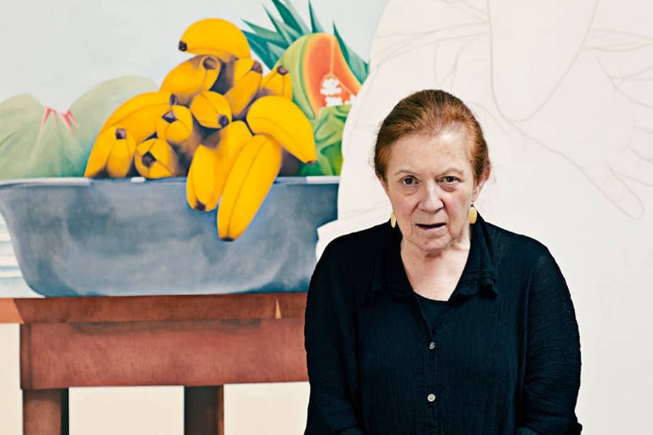 La artista Ana Mercedes Hoyos.