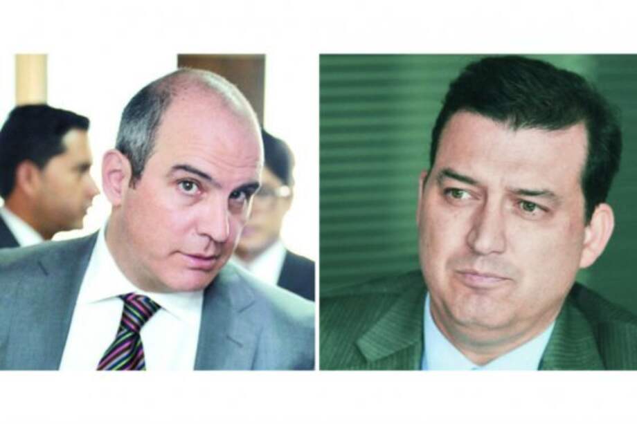 Tomás Jaramillo y Juan Carlos Ortiz, cerebros del descalabro bursátil de Interbolsa en el que se perdieron $350 mil millones. / Archivo particular.