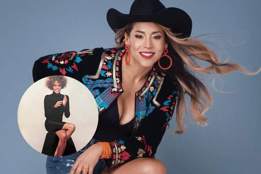 Desde el más allá, Whitney Houston le dio consejos de canto a Adriana Bottina.