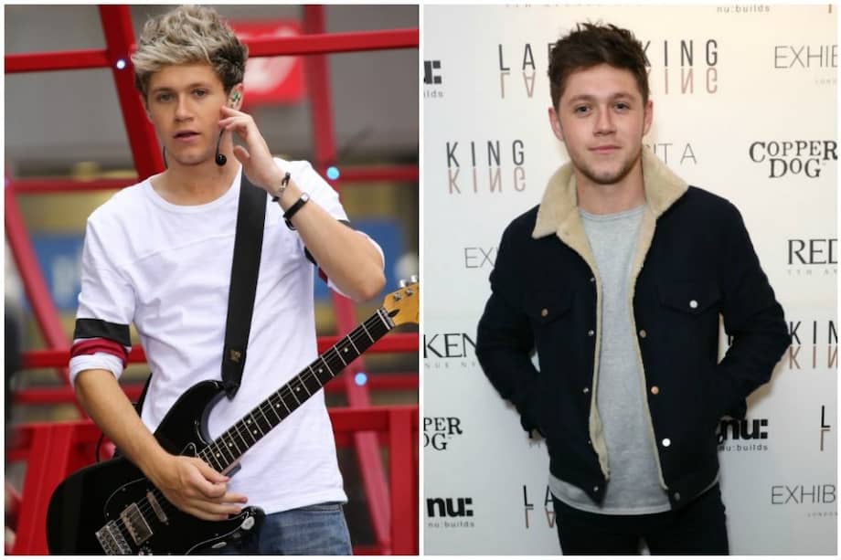 Niall Horan antes y ahora.