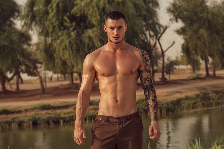 Max Barz tiene 26 años, vive en California y es modelo de Onlyfans.