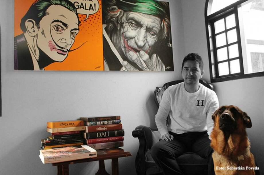Cacerolo, el grafitero detrás de la sonrisa del Guasón