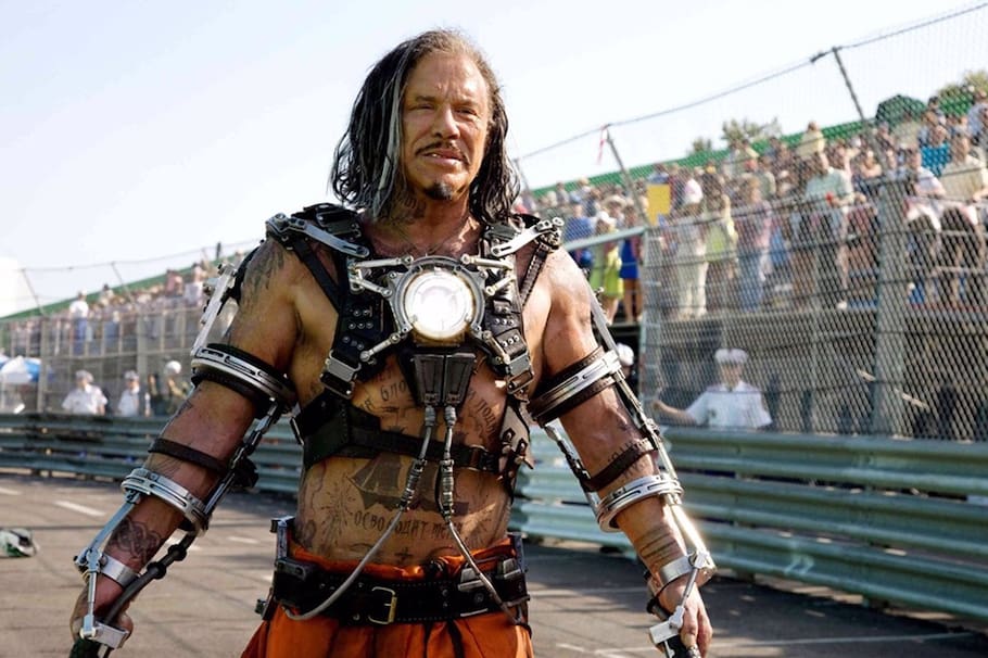 Mickey Rourke interpretó al villano Ivan Vanko (Whiplash) en Iron Man 2.