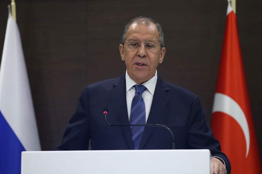 El ministro ruso de Asuntos Exteriores, Serguéi Lavrov. / AFP