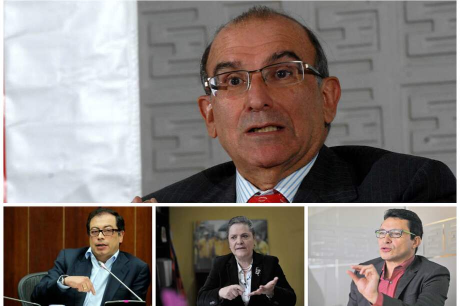De la Calle dijo que en las circunstancias actuales, no le queda más remedio que caminar solo. Mientras tanto, Gustavo Petro invitó a Coalición Colombia a dejar las diferencias a un lado para llegar unidos. / Archivo