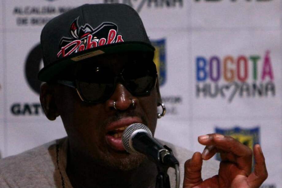 Dennis Rodman, el embajador de la NBA en Norcorea