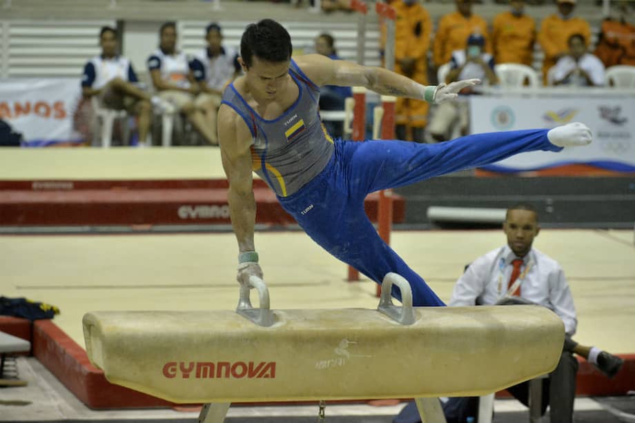 Jossimar Calvo suma cuatro medallas de oro y una de plata en los Juegos Bolivarianos. / Juegos Bolivarianos