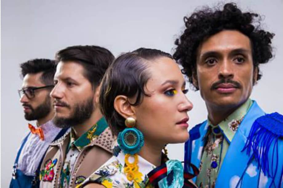 Puerto Candelaria, agrupación colombiana que el año pasado ganó un Latin Grammy en la categoría de Mejor Álbum de Cumbia. / Cortesía Merlín Producciones