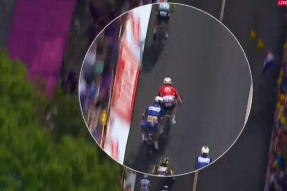 Fernando Gaviria fue sancionado en la octava etapa del Tour de Francia