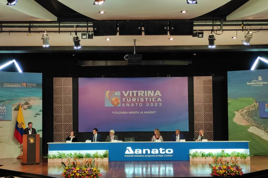 Acto de inauguración de la versión número 42 de la Vitrina Turística de Anato.