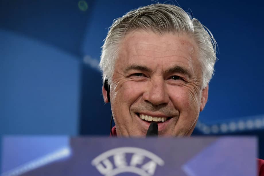 Carlo Ancelotti, témcnico del Bayern Múnich. / AFP