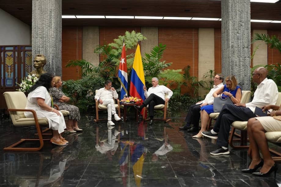 El presidente Gustavo Petro finalizó su agenda internacional con un viaje en La Habana, Cuba. Este es su balance de cuatro años.