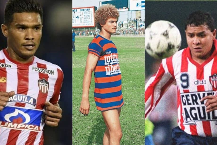 Teófilo Gutiérrez, el 'Pibe' Valderrama e Iván René Valenciano. Algunas de las figuras de Júnior y Unión Magdalena, protagonistas del clásico de la costa.