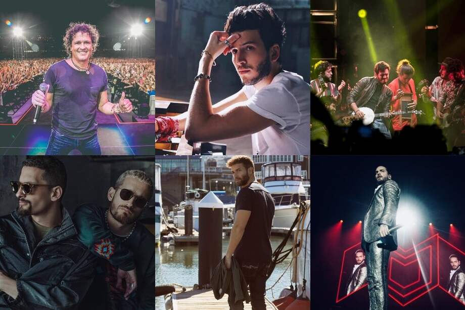 Estos son algunos de los artistas de la música que le dieron el sí a la casa del ratón Mickey. / Fotos: Cortesía