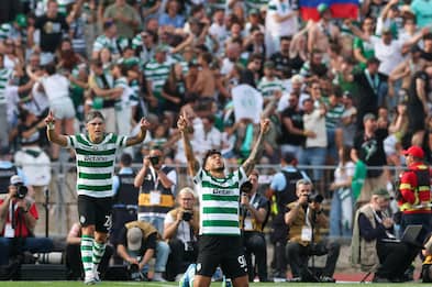 El delantero colombiano marcó el empate parcial de Sporting con una gran definición contra Torreense y cerró la mejor temporada goleadora de su carrera, aunque su equipo terminó perdiendo el título en el tiempo extra.
