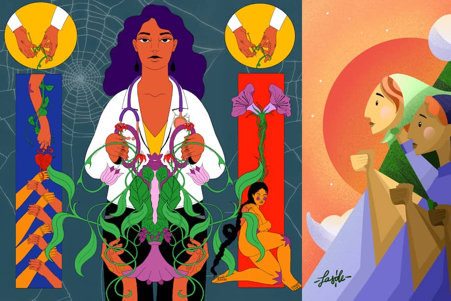 “La técnica de las arañas” de Julieta López y “Algo profundo y cercano” de Sol Trejos.