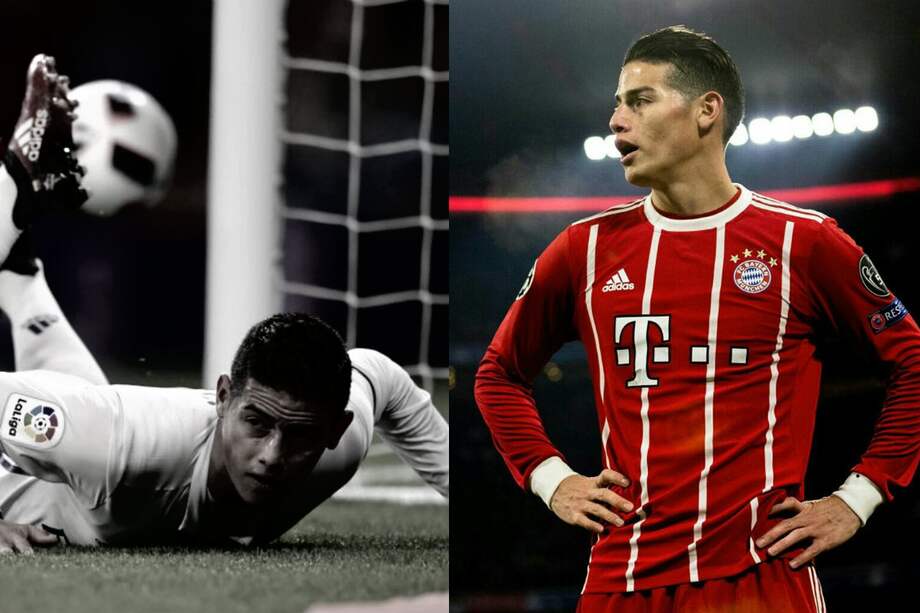 James registra 10 partidos consecutivos jugando para el Bayern Múnich. Volvió la confianza. / Archivo