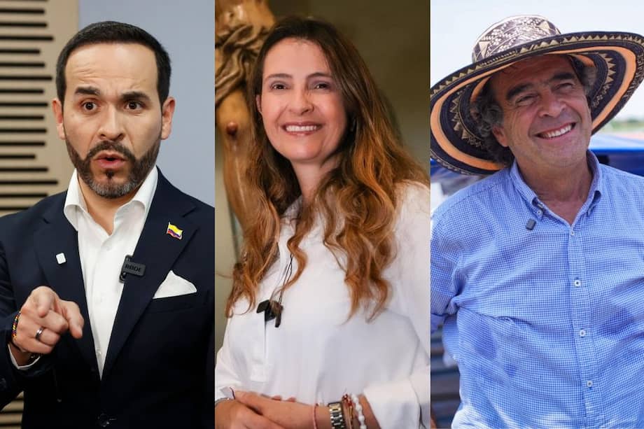 Los candidatos presidenciales Abelardo de la Espriella, Paloma Valencia y Sergio Fajardo acompañaron varias procesiones de Semana Santa.