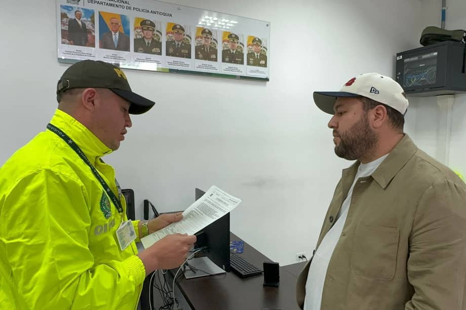 Presunto miembro del Cartel de Sinaloa es capturado en Antioquia, Colombia.