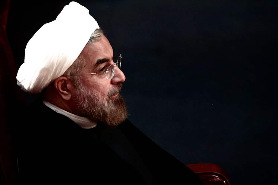 Hasan Rohani, presidente iraní, ha pedido diálogo antes de actuar militarmente en Siria. / AFP