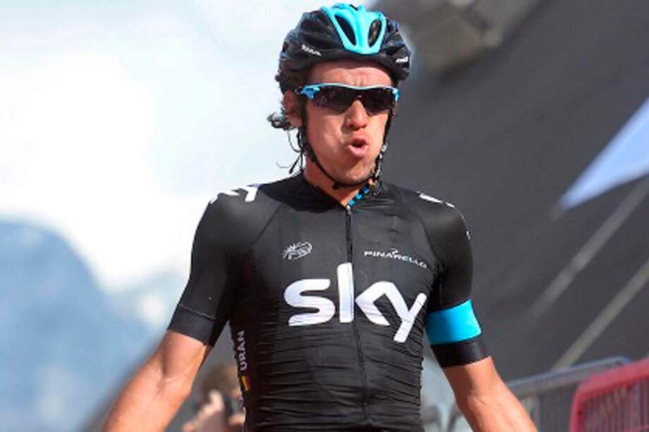 Urán: "el equipo decidirá quién lidere Sky en lo que resta del Giro"