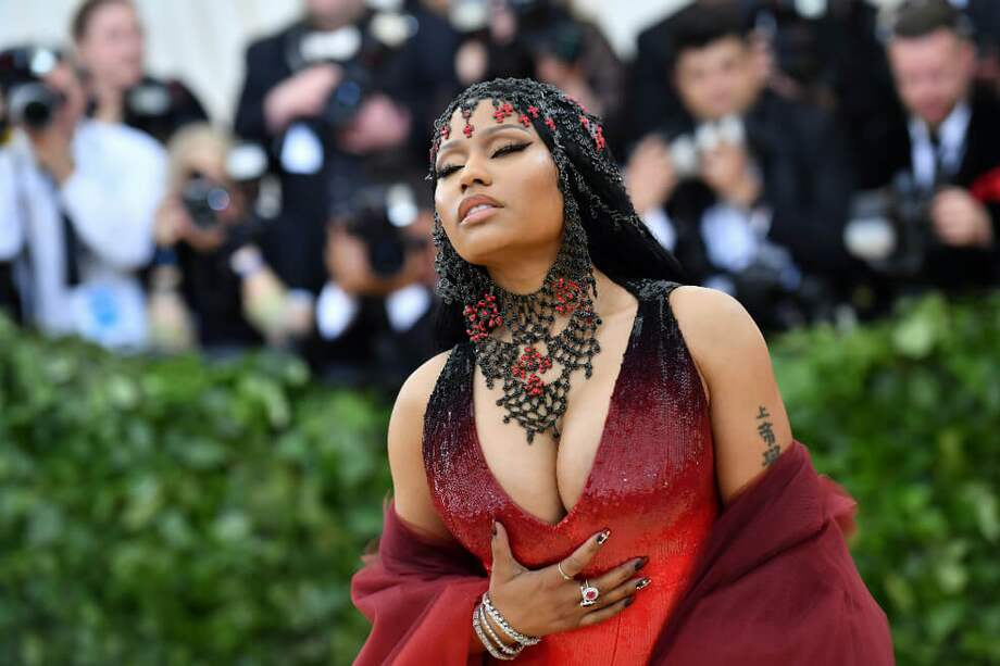 Nicki Minaj anunció su retiro de la música en septiembre de este año. / AFP