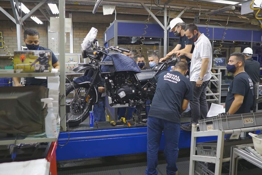 Desde enero del 2015 hasta julio del 2021 Royal Enfield ha vendido 7.348 motos en Colombia.