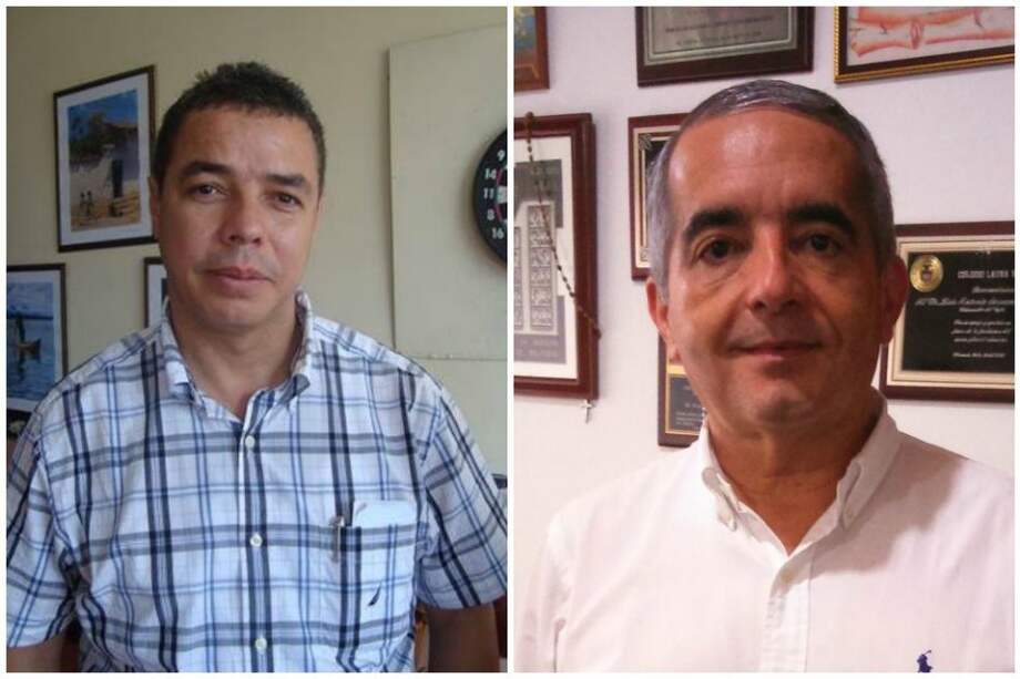 Álvaro Pacheco Álvarez, candidato liberal. | Luis Antonio Serrano, del Partido de la U. / Diario “El Líder”