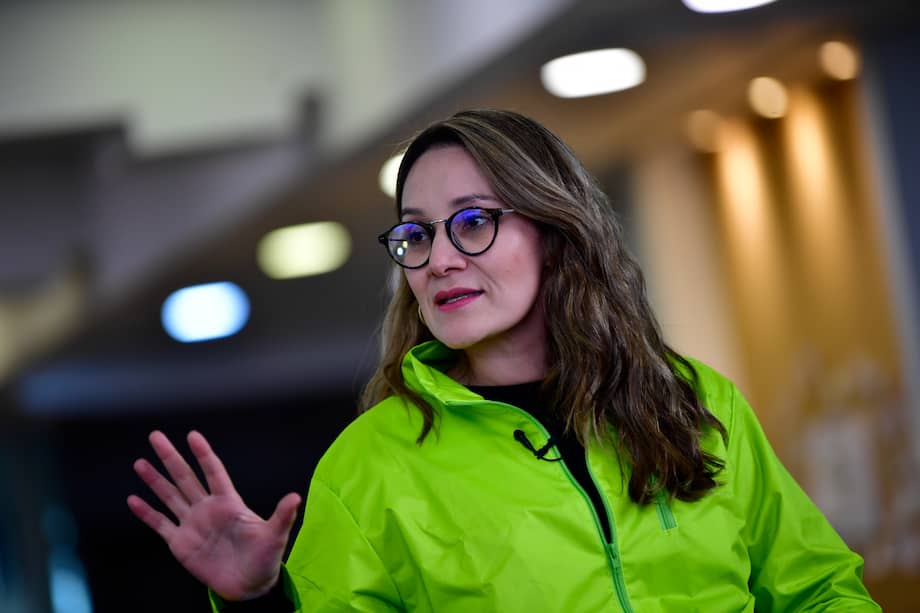 María Fernanda Ortiz, secretaria de Movilidad de Bogotá. Asumió el cargo luego de su paso por la gerencia de Transmilenio.