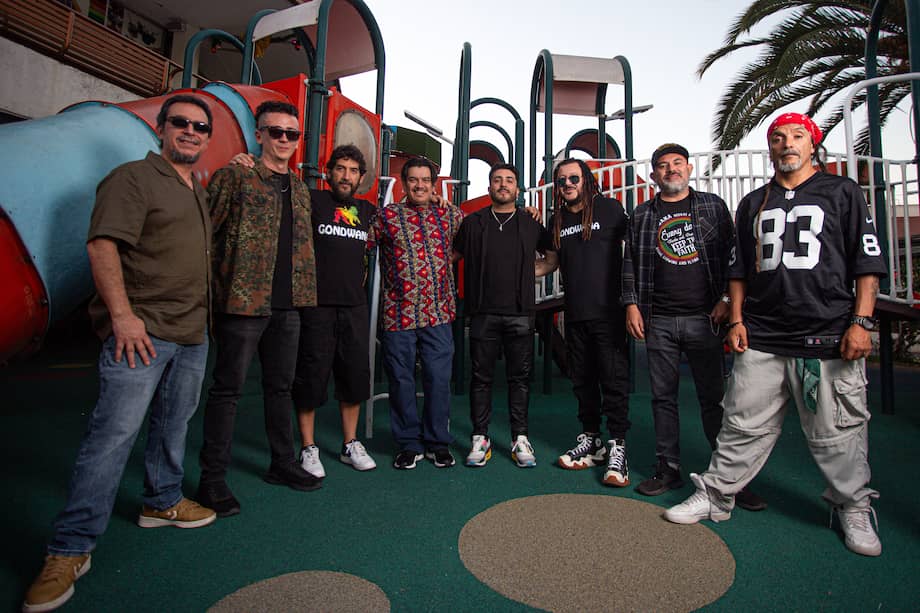 Integrantes de Gondwana, agrupación que se presentará en la cuarta edición del Festival Cordillera.