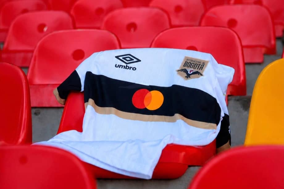 La nueva camiseta de Internacional de Bogotá.
