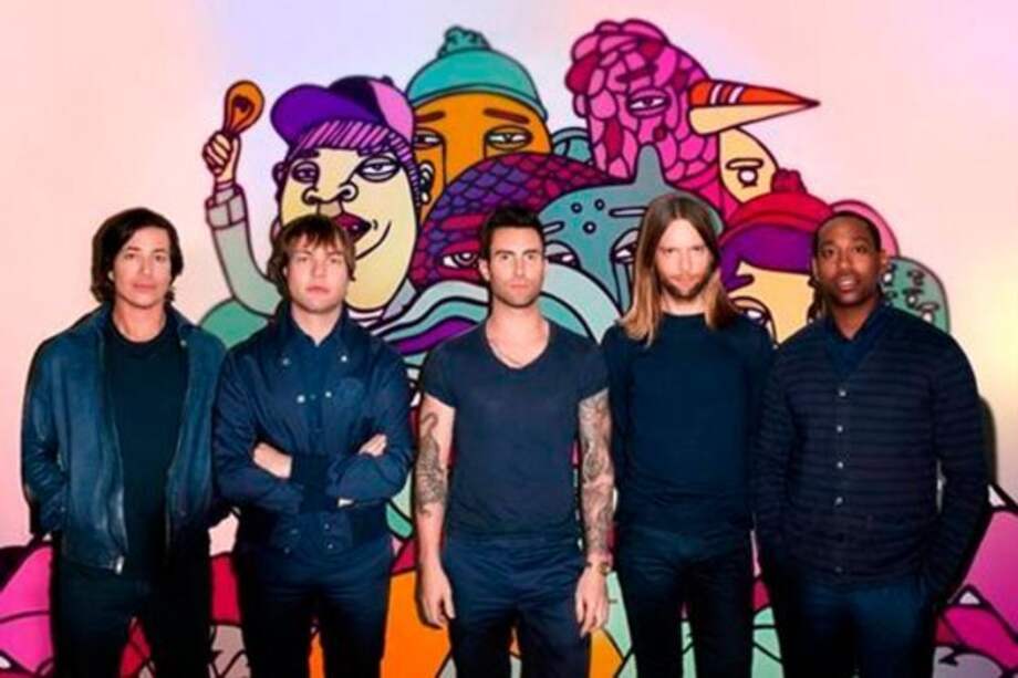 La agrupación Maroon 5.