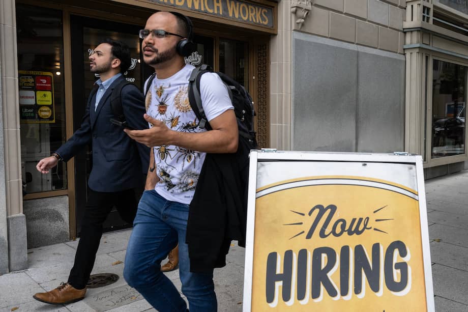 La primera economía mundial creó 147.000 empleos en junio. Imagen de referencia.