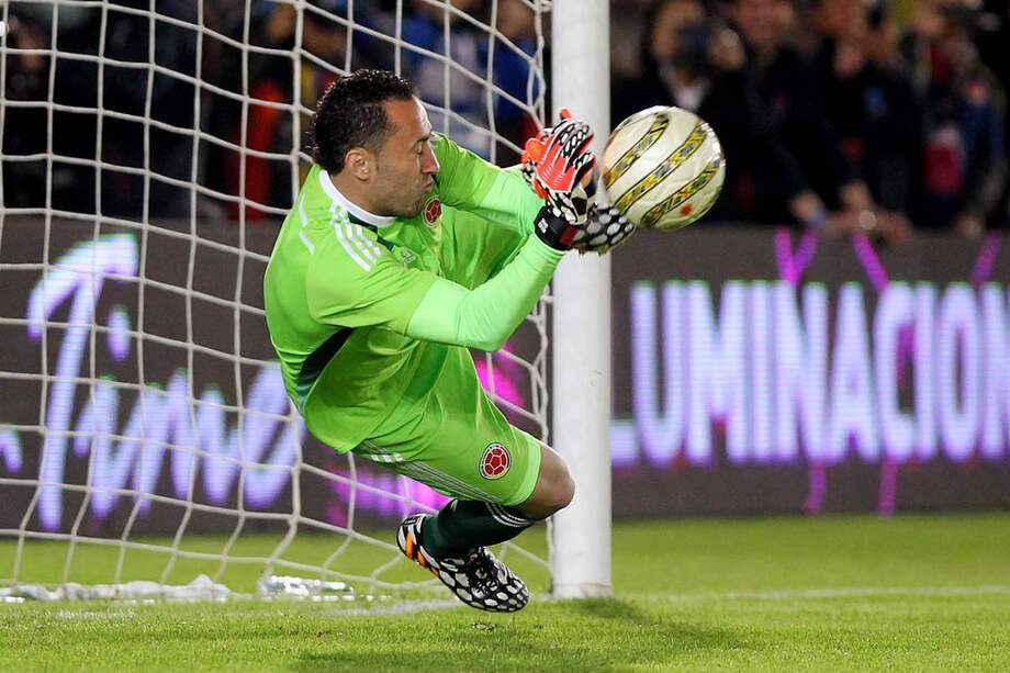 El arquero titular de la selección de Colombia, David Ospina. / EFE