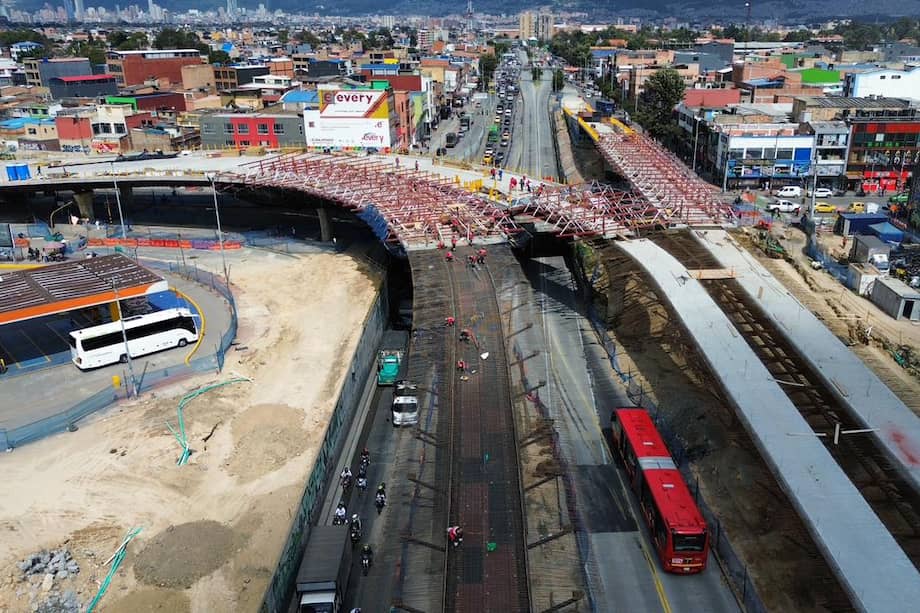 Avances del puente de Venecia.