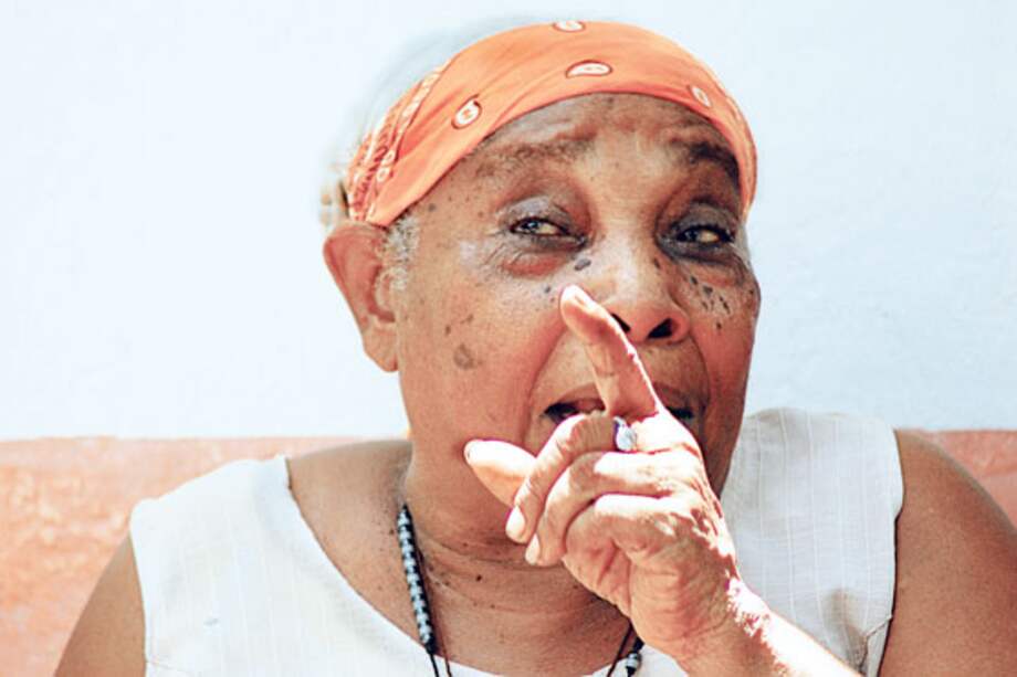 La cantante Petrona Martínez.