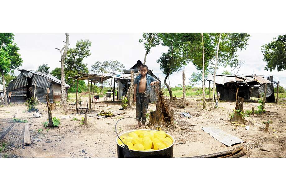 Uno de los 17 niños de la etnia tsiripu que viven en el resguardo. / Juan Pablo Gutiérrez, Derechos Reservados