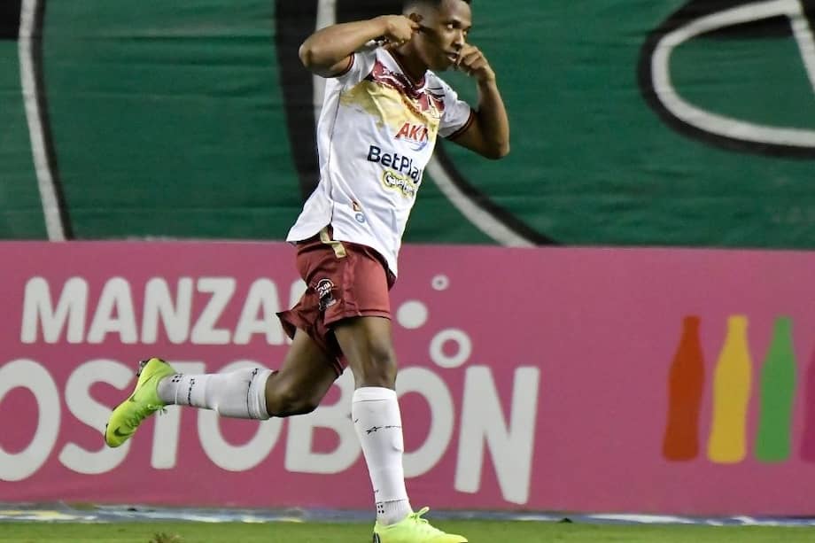 Andrés Ibargüen marcó el único gol entre Tolima y Deportivo Cali en la fecha 2 de la Liga BetPlay.
