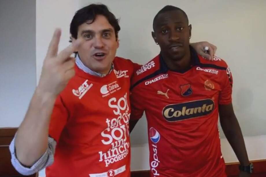 Juan Fernando Caicedo, nuevo refuerzo de Independiente Medellín. Foto: Medellín.