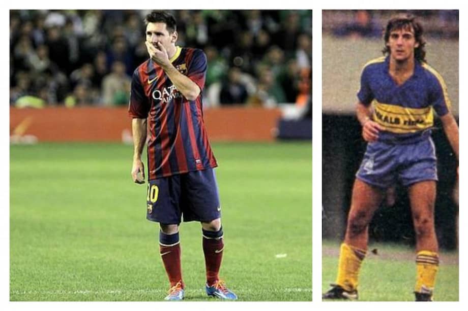 Lionel Messi y Rodolfo Schinocca se conocieron en 2004. / EFE e Imborrableboca.com